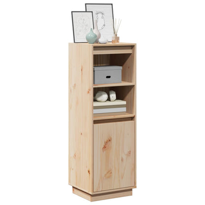 vidaXL Highboard 37x34x110 cm Massivholz Kiefer