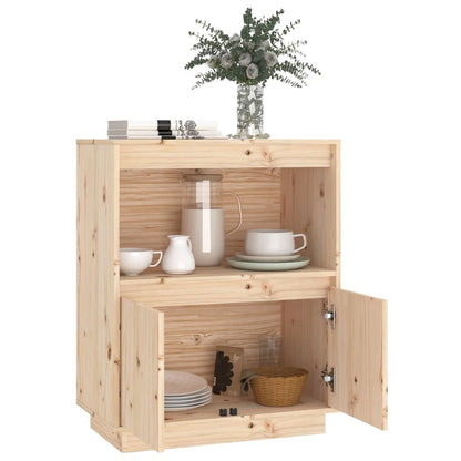 vidaXL Buffet 60x34x75 cm Bois de pin massif