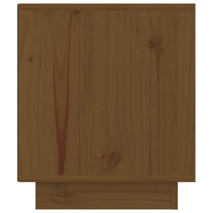 vidaXL Nachttisch Honigbraun 40x34x40 cm Massivholz Kiefer