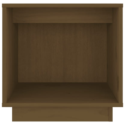 vidaXL Nachttische 2 Stk. Honigbraun 40x30x40 cm Massivholz Kiefer