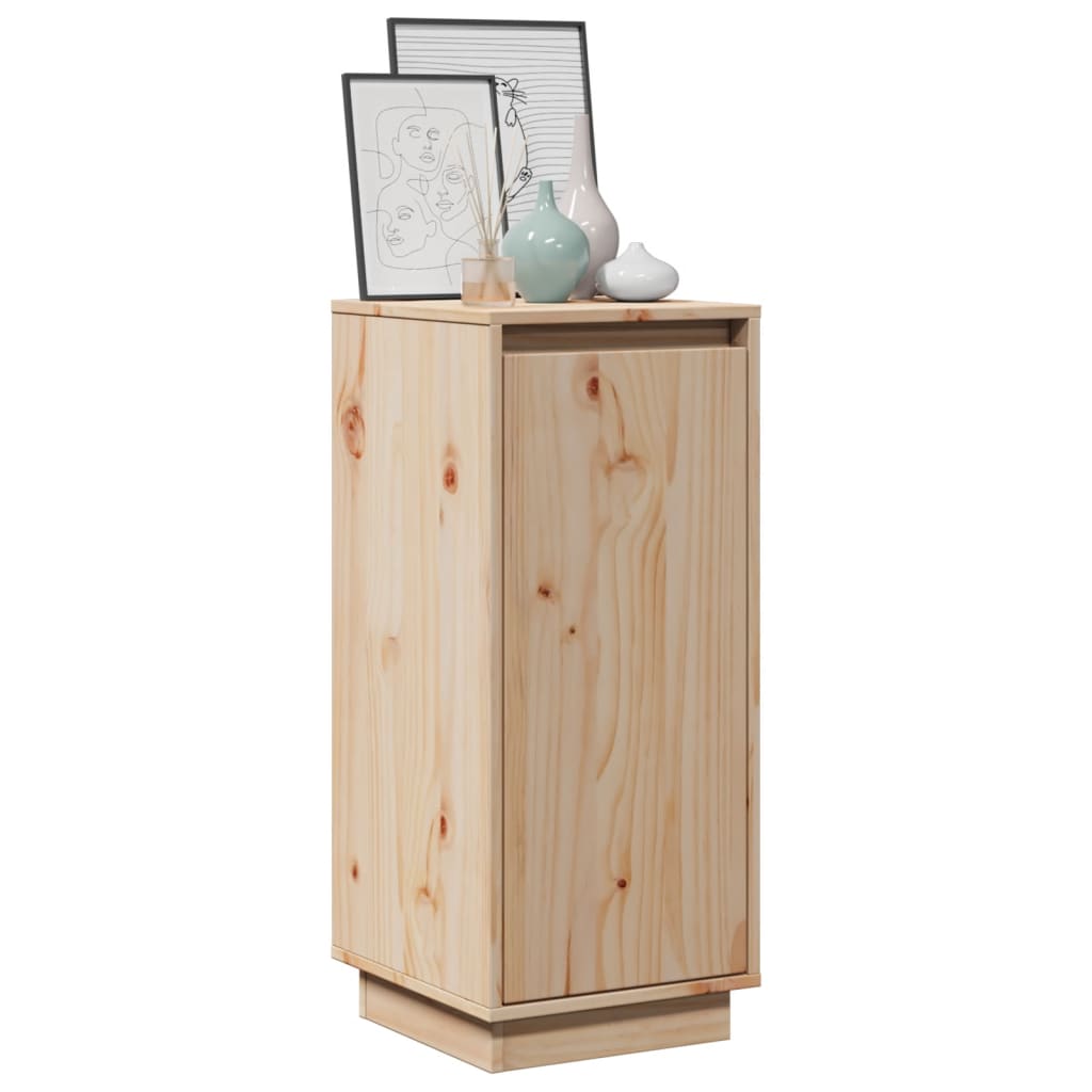 vidaXL Sideboard 31,5x34x75 cm Massivholz Kiefer