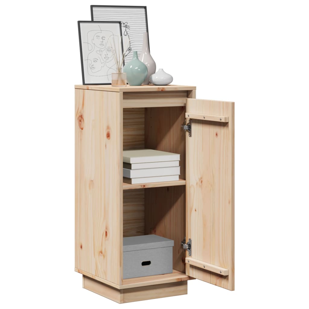 vidaXL Commodes 2 pcs 31,5x34x75 cm Bois de pin massif