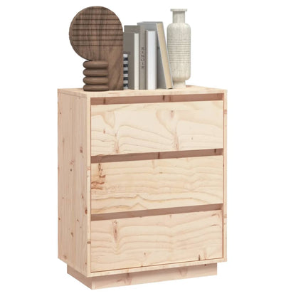 vidaXL Buffet 60x34x75 cm Bois de pin massif
