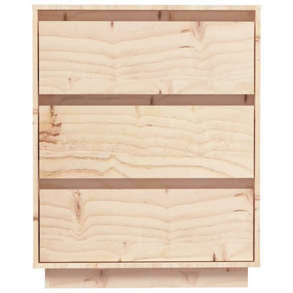 vidaXL Buffet 60x34x75 cm Bois de pin massif
