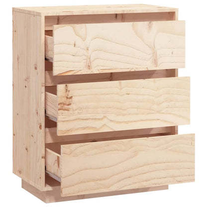 vidaXL Buffet 60x34x75 cm Bois de pin massif