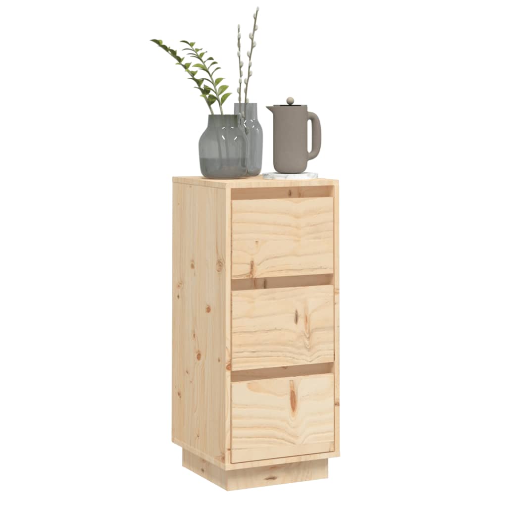 vidaXL Commode 32x34x75 cm Bois de pin massif