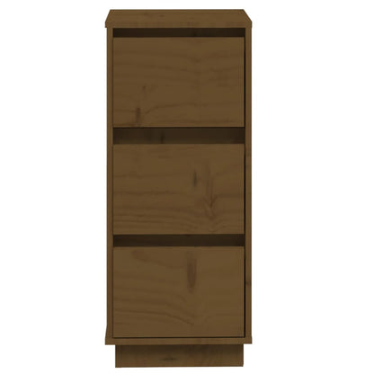 vidaXL Sideboard Honigbraun 32x34x75 cm Massivholz Kiefer