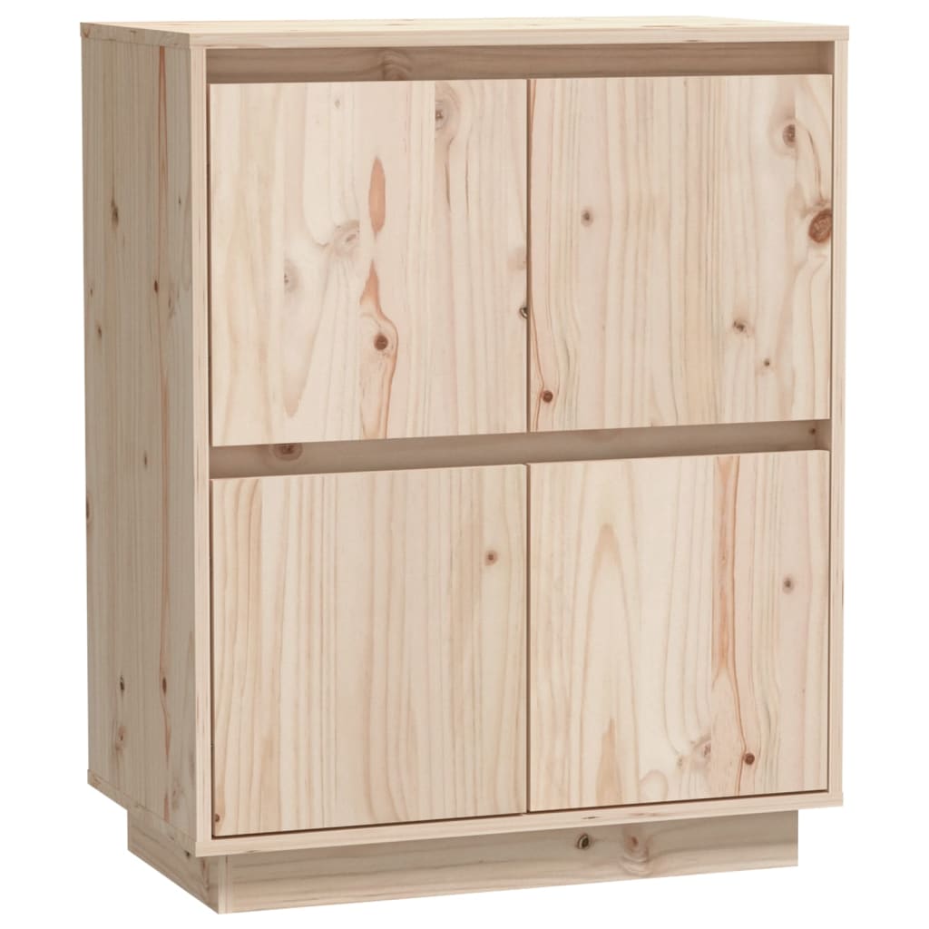 vidaXL Buffet 60x34x75 cm Bois de pin massif