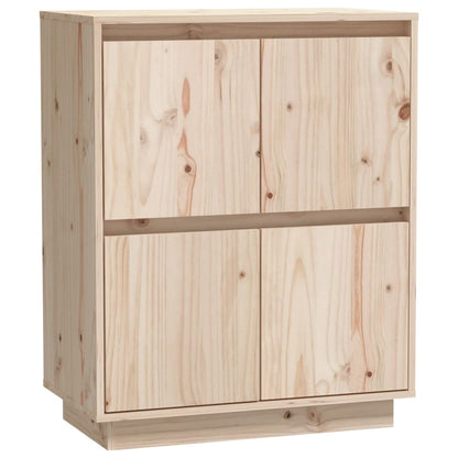 vidaXL Buffet 60x34x75 cm Bois de pin massif