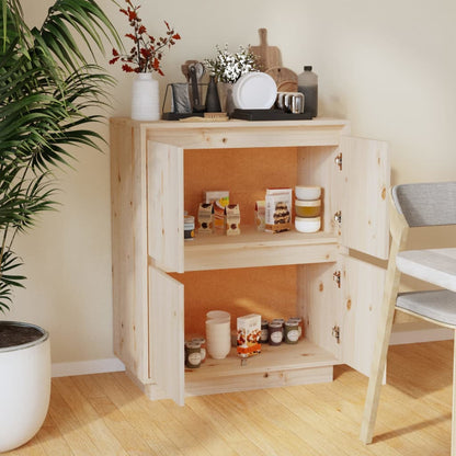 vidaXL Buffet 60x34x75 cm Bois de pin massif
