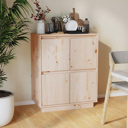 vidaXL Buffet 60x34x75 cm Bois de pin massif