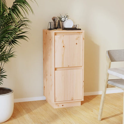 vidaXL Commode 31,5x34x75 cm Bois de pin massif