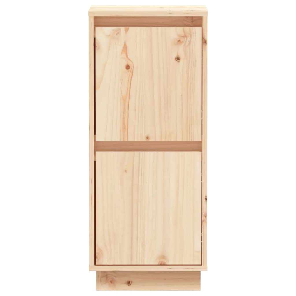 vidaXL Commodes 2 pcs 31,5x34x75 cm Bois de pin massif