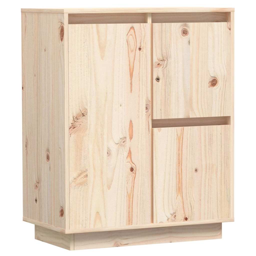vidaXL Buffet 60x34x75 cm Bois de pin massif