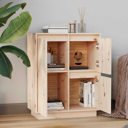 vidaXL Buffet 60x34x75 cm Bois de pin massif
