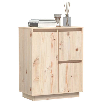 vidaXL Buffet 60x34x75 cm Bois de pin massif