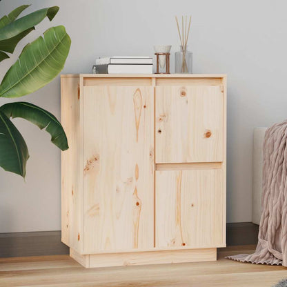 vidaXL Buffet 60x34x75 cm Bois de pin massif