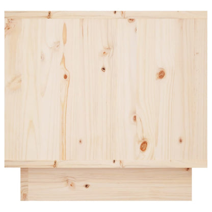 vidaXL Nachttische 2 Stk. 35x34x32 cm Massivholz Kiefer