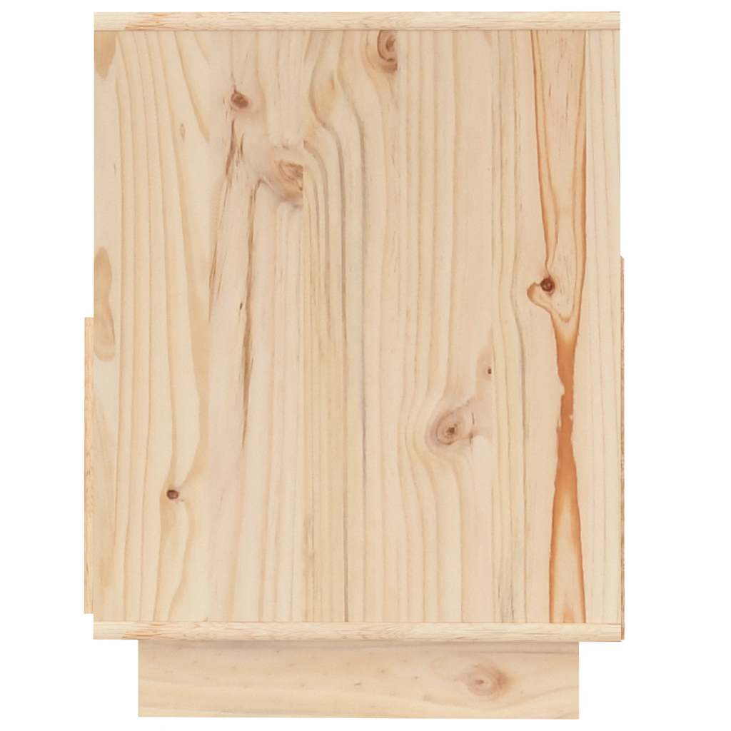 vidaXL TV-Schrank 140x37x50 cm Massivholz Kiefer