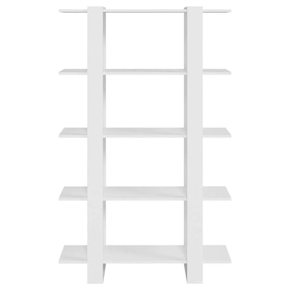 vidaXL Bücherregal/Raumteiler Weiß 100×30×160 cm