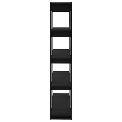 vidaXL Bücherregal/Raumteiler Schwarz 100x30x160 cm