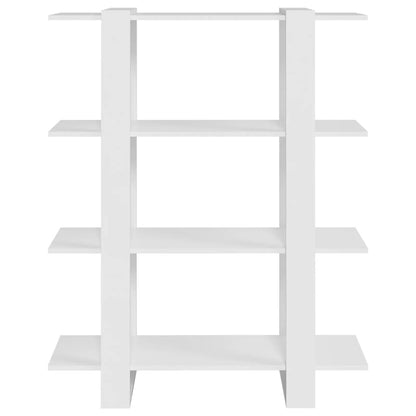 vidaXL Étagère/Séparateur de pièce Blanc 100x30x123,5 cm