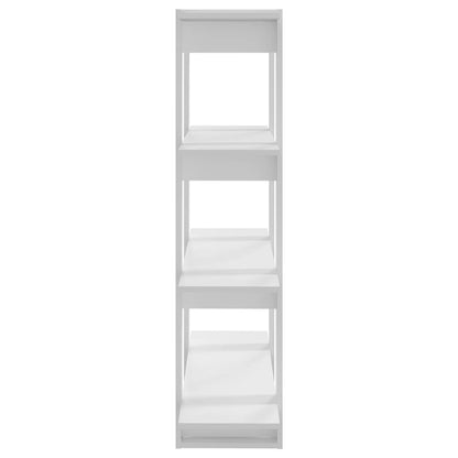 vidaXL Étagère/Séparateur de pièce Blanc 100x30x123,5 cm
