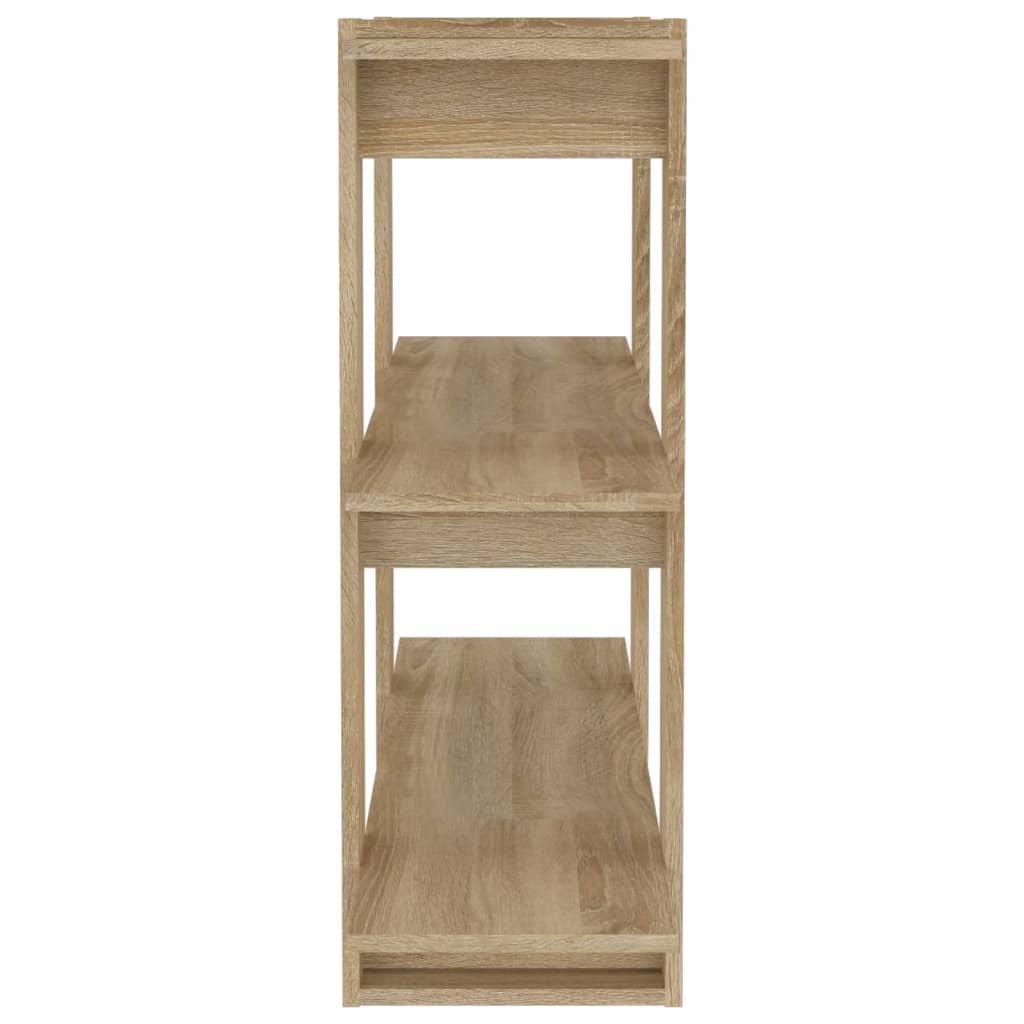 vidaXL Bibliothèque/séparateur de pièce Chêne Sonoma 100x30x87 cm