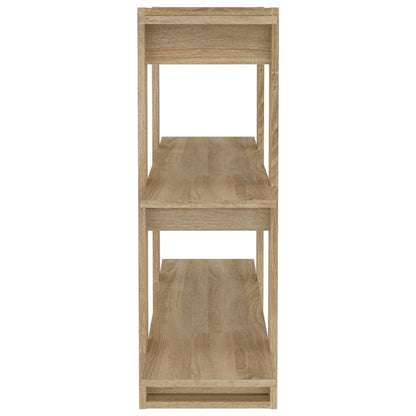 vidaXL Bibliothèque/séparateur de pièce Chêne Sonoma 100x30x87 cm