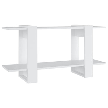 vidaXL Bibliothèque blanche 100x30x51 cm Aggloméré