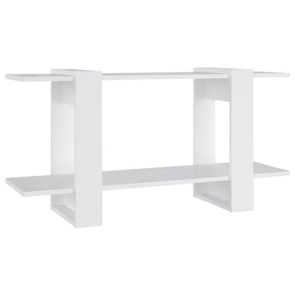 vidaXL Bibliothèque blanche 100x30x51 cm Aggloméré