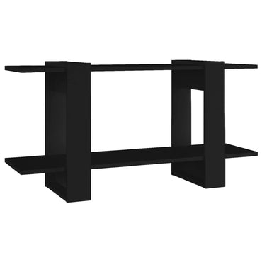vidaXL Bibliothèque noire 100x30x51 cm Bois d'ingénierie