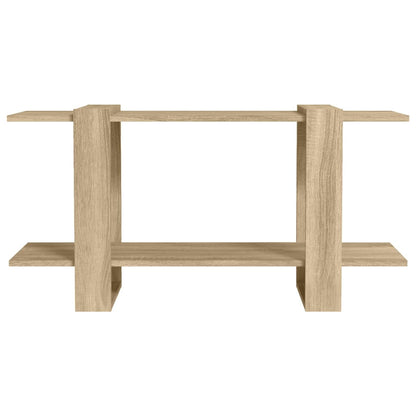 vidaXL Bücherregal Sonoma-Eiche 100x30x51 cm Holzwerkstoff