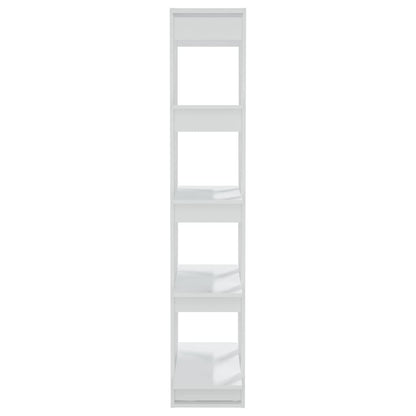 vidaXL Bibliothèque/Séparateur de pièce Blanc 80x30x160 cm Bois d'ingénierie