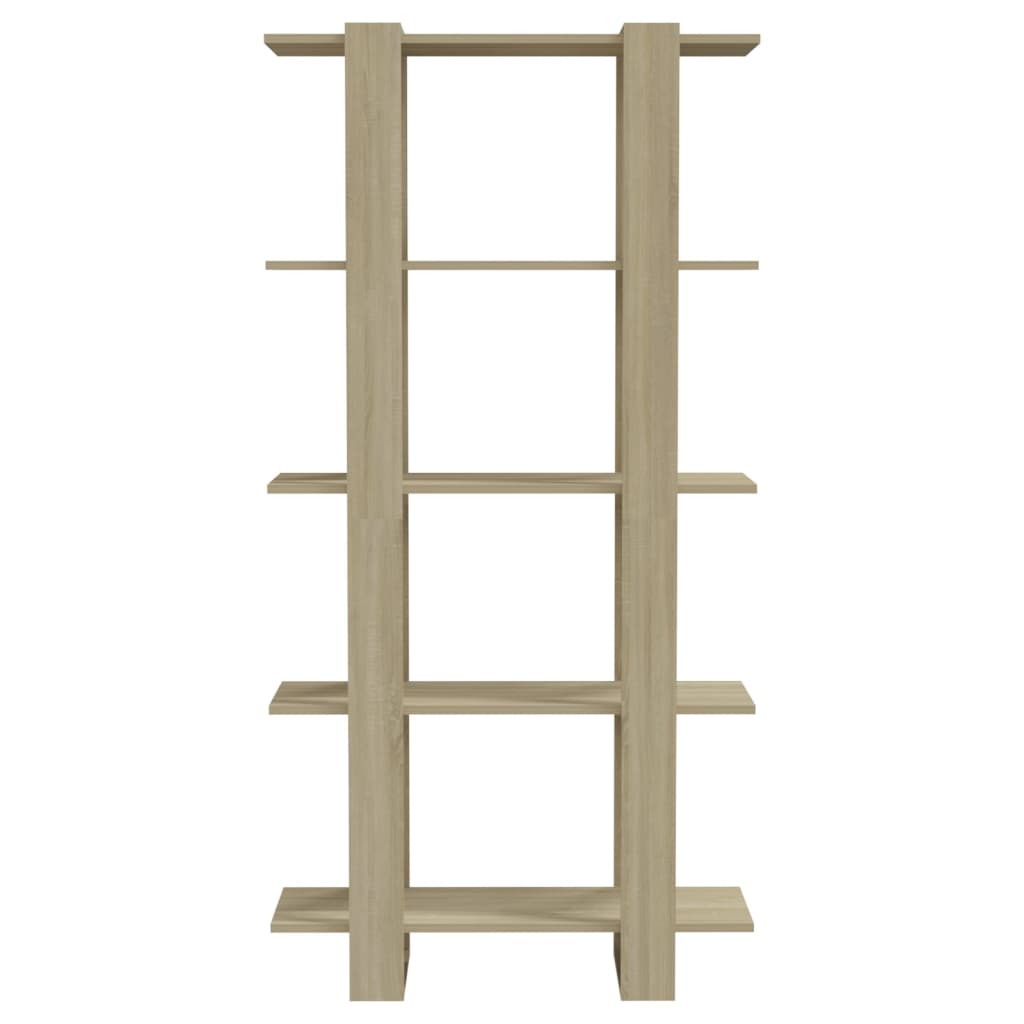 vidaXL Étagère/Séparateur de pièce Chêne Sonoma 80x30x160 cm Bois d'ingénierie