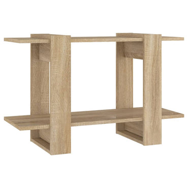 vidaXL Bücherregal/Raumteiler Sonoma-Eiche 80x30x51 cm