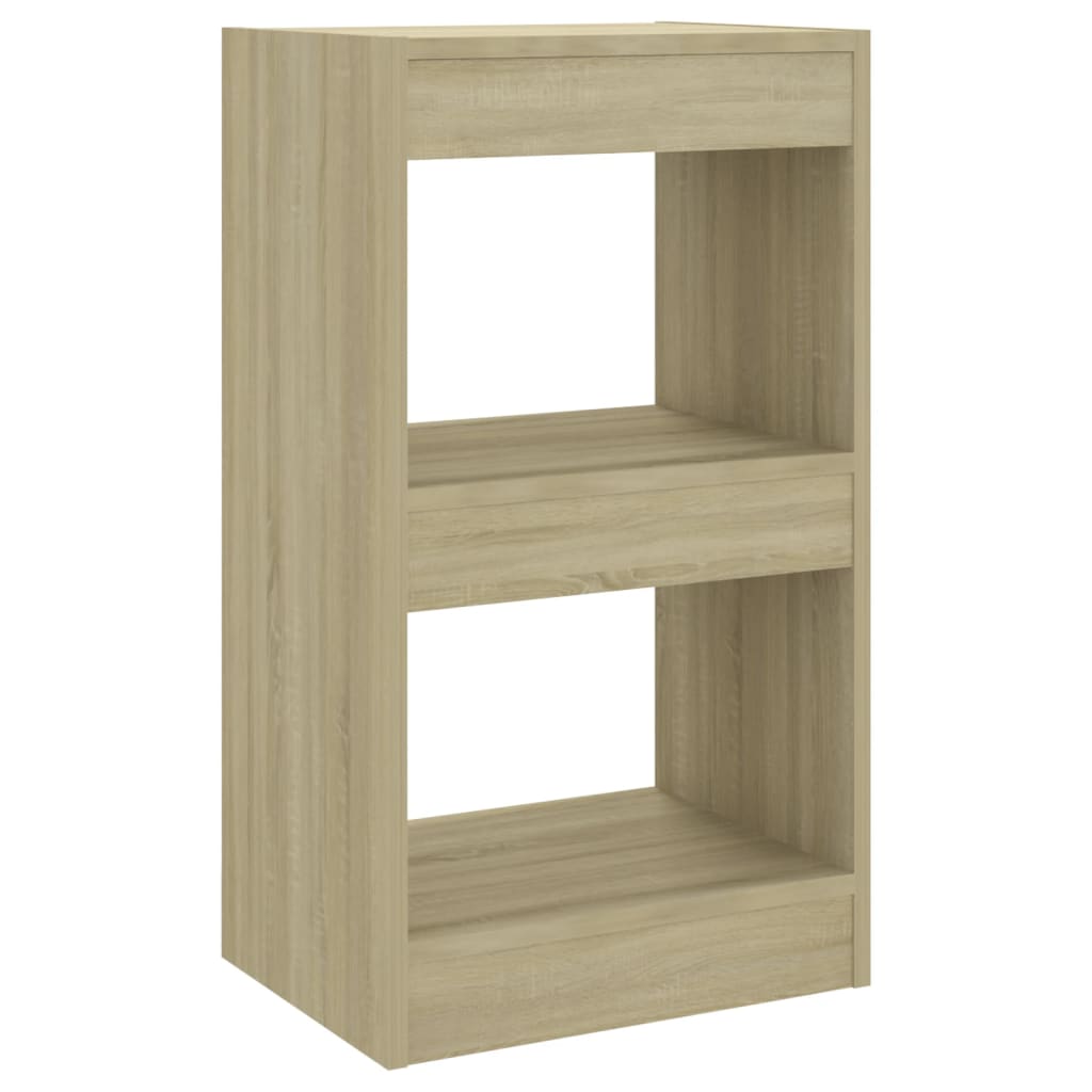 vidaXL Bücherregal/Raumteiler Sonoma-Eiche 40x30x72 cm