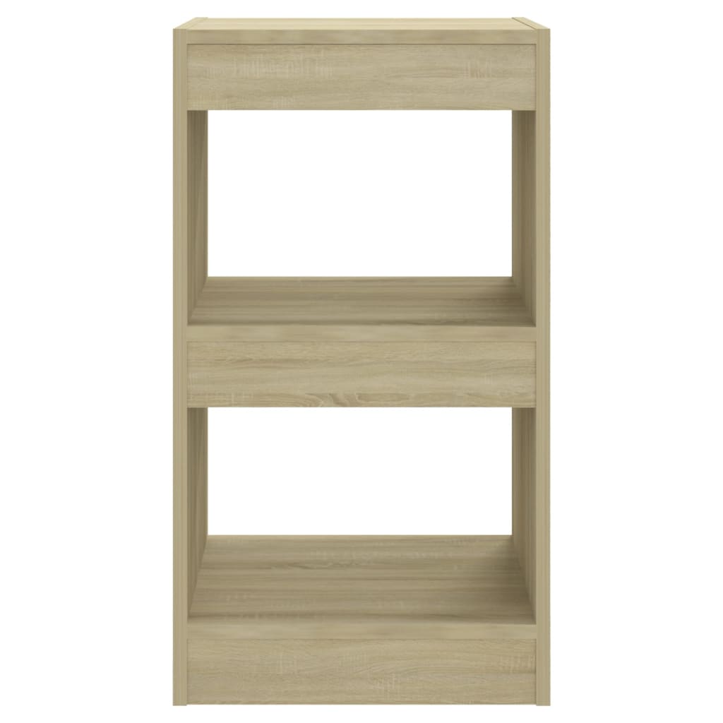 vidaXL Bücherregal/Raumteiler Sonoma-Eiche 40x30x72 cm