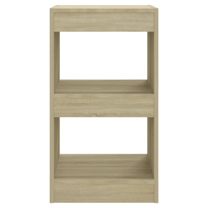 vidaXL Bücherregal/Raumteiler Sonoma-Eiche 40x30x72 cm