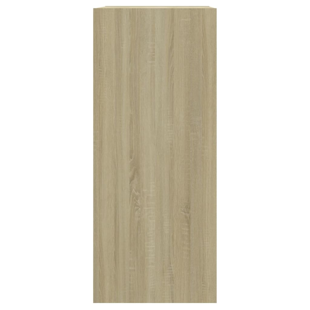 vidaXL Bücherregal/Raumteiler Sonoma-Eiche 40x30x72 cm