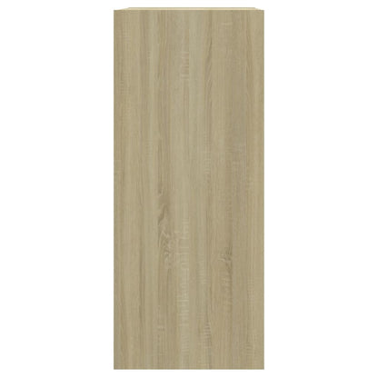 vidaXL Bücherregal/Raumteiler Sonoma-Eiche 40x30x72 cm