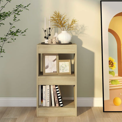 vidaXL Bücherregal/Raumteiler Sonoma-Eiche 40x30x72 cm