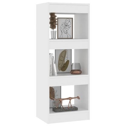 vidaXL Bibliothèque/séparateur de pièce Blanc 40x30x103 cm Bois d'ingénierie