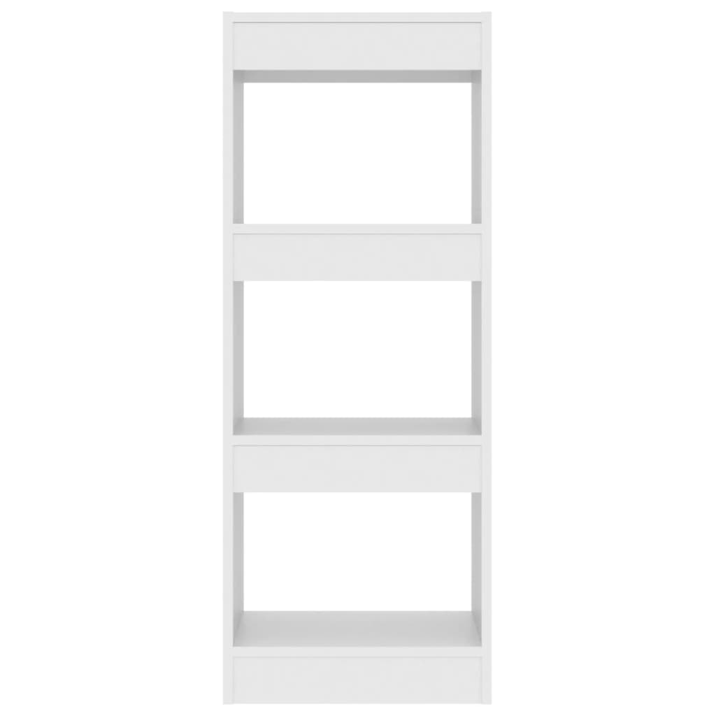 vidaXL Bibliothèque/séparateur de pièce Blanc 40x30x103 cm Bois d'ingénierie