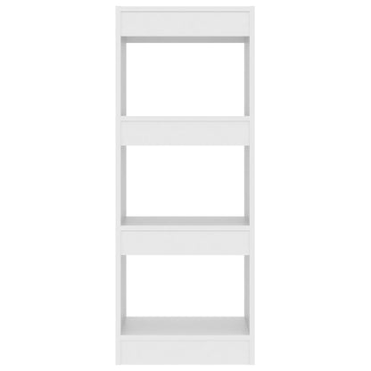 vidaXL Bibliothèque/séparateur de pièce Blanc 40x30x103 cm Bois d'ingénierie