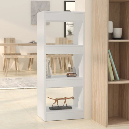 vidaXL Bibliothèque/séparateur de pièce Blanc 40x30x103 cm Bois d'ingénierie