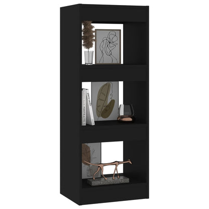 vidaXL Étagère/Séparateur de pièce noir 40x30x103 cm Bois d'ingénierie
