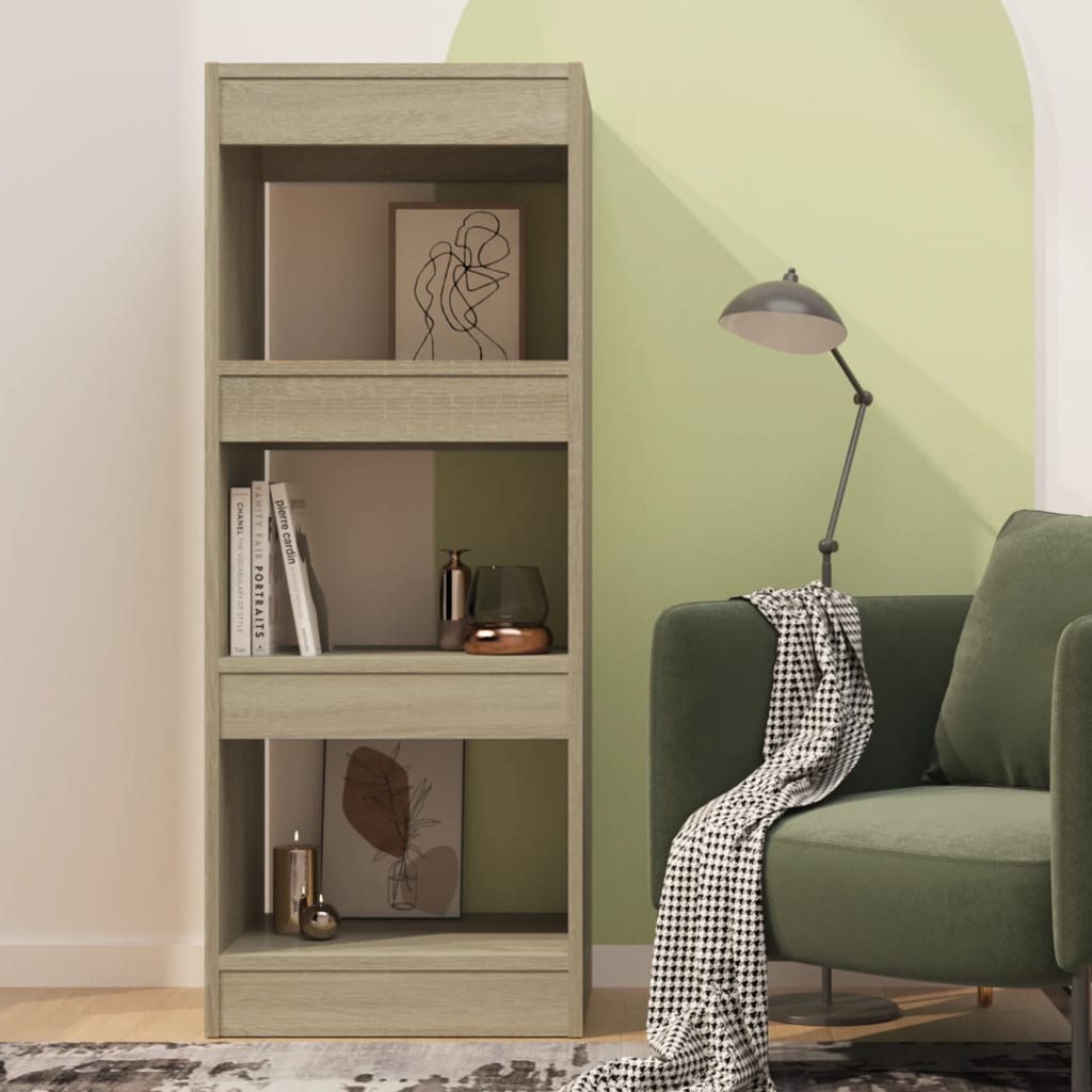 vidaXL Étagère/Séparateur de pièce Chêne Sonoma 40x30x103 cm Bois d'ingénierie