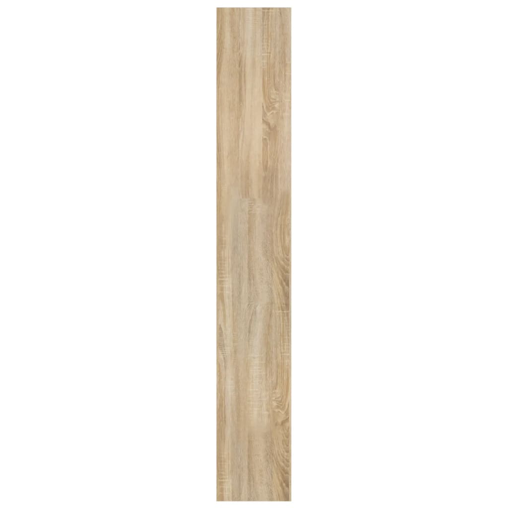 vidaXL Bücherregal/Raumteiler Sonoma-Eiche 40x30x198 cm