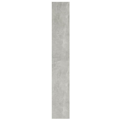 vidaXL Bücherregal/Raumteiler Betongrau 40x30x198 cm